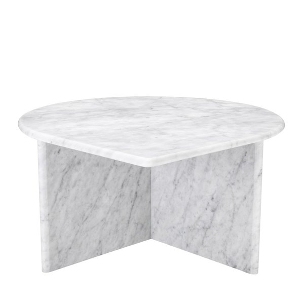 Eichholtz Marmortisch Naples 3er Set Carrara Marmor
