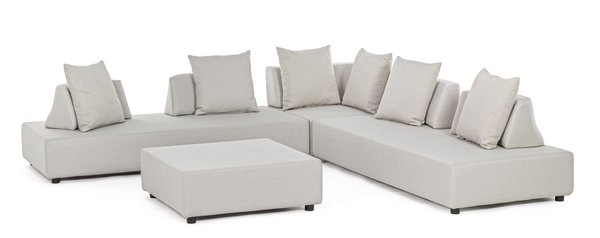 Bizzotto Loungeset Piper-Sand 4 Tlg.