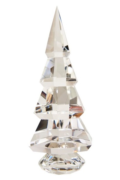 Kristallglas Tannenbaum 16cm