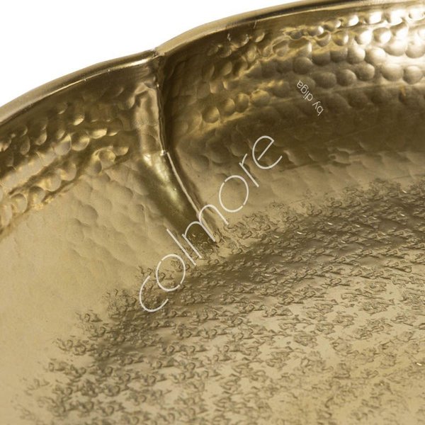 Colmore Tablett Flower Bronze/Gold 37cm