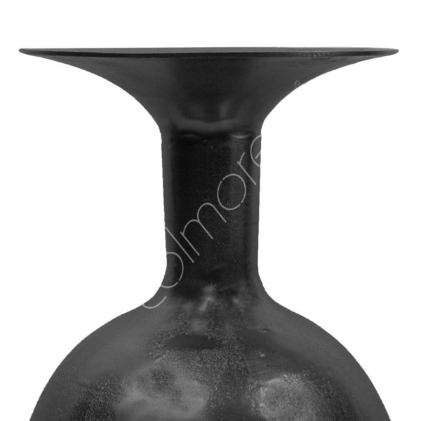 Colmore Vase Rund Alu Schwarz 72cm