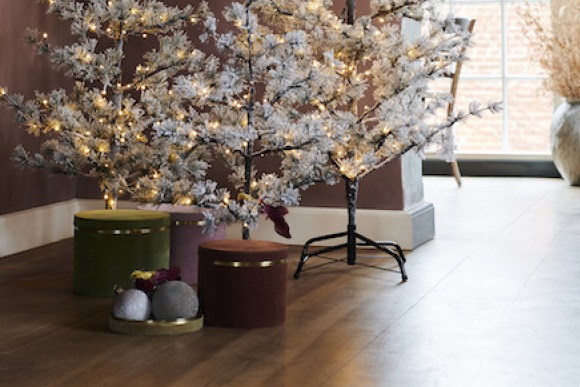 Weihnachtsbaum LED 90cm Weiss