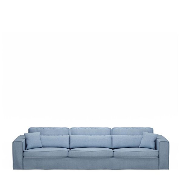 Rivièra Maison XL-Sofa Metropolis 344cm Ice Blue