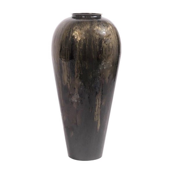 Colmore Vase Emaille  Champagner/Gold 78cm