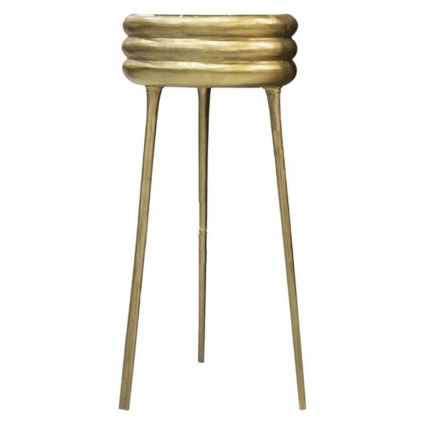 Colmore Vase ALU/RAW  Gold Bronze  /3 Fuss 112cm