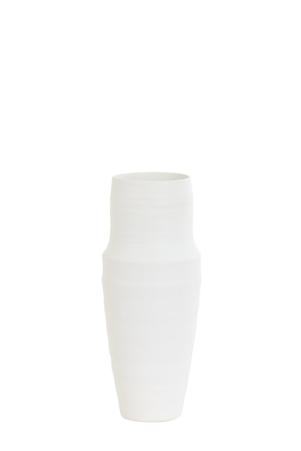 Light&Living Vase Picacho Weiß 35,5cm