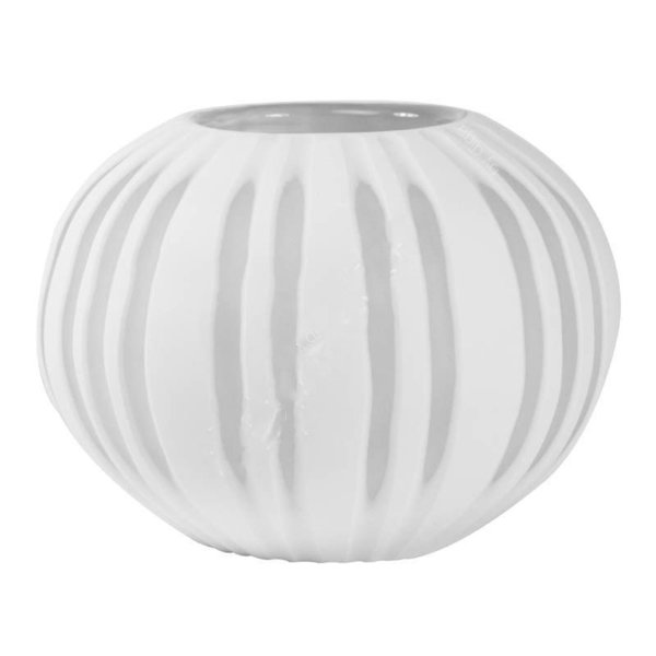 Colmore Vase Weiß Stripe 22cm  Sommer Collection