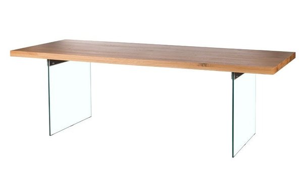 Design Esstisch  Holz/Glas 240cm