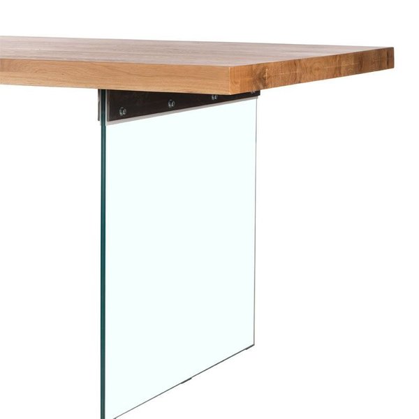 Hazenkamp Design Esstisch  Holz/Glas 240cm