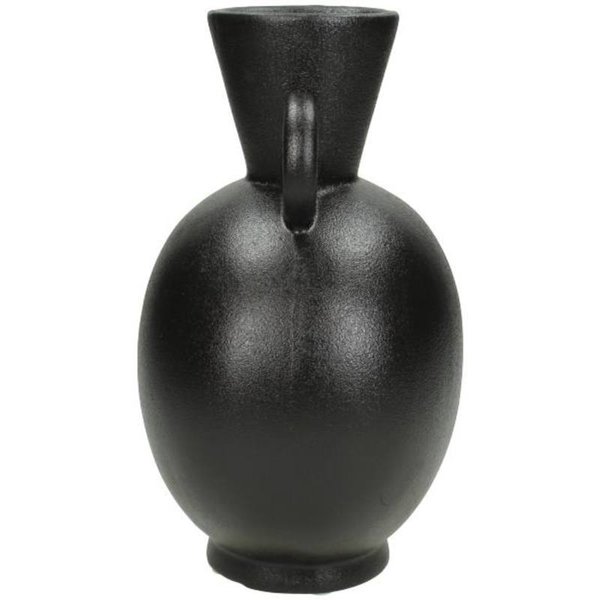 Vase Japandi Schwarz  23cm