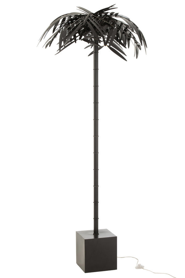 Stehlampe Palme Schwarz 190cm
