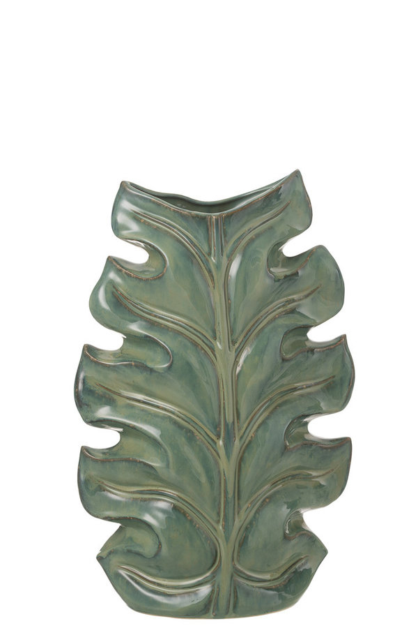 Vase Leaf Grün 46cm