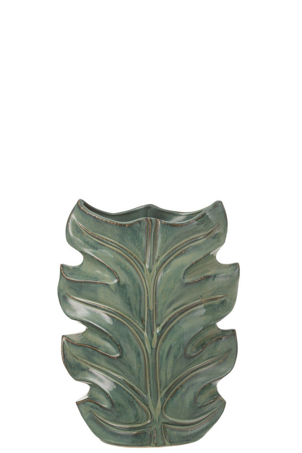 Vase Leaf Grün 36cm