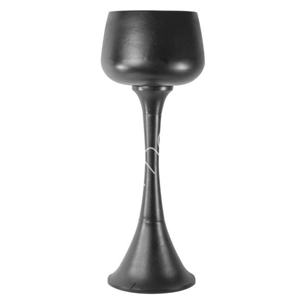 Colmore Vase Pokal Schwarz 124cm