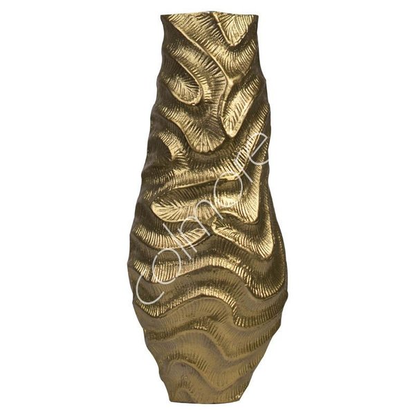 Colmore Vase Golden Wave  ALU/RAW 37cm