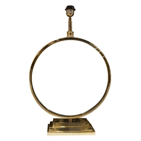 Colmore Tischlampenfuss Golden Ring 69cm