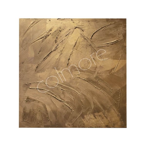 Colmore Wandbild ART Gold 100x100cm