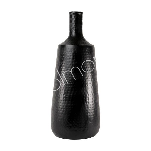 Colmore Vase Hammered Black 90cm