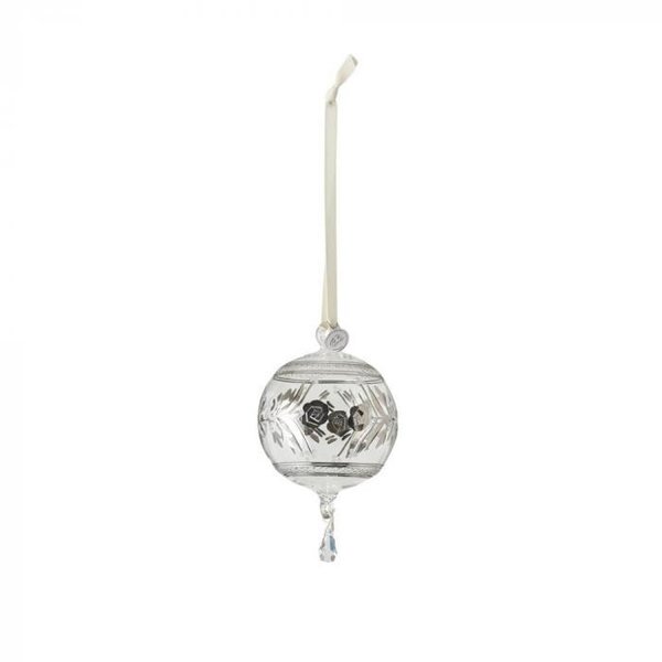Lene Bjerre Ornament Genuine Transparent/Silber 14cm
