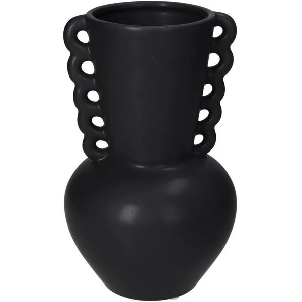 Lux Design Vase Schwarz 22cm