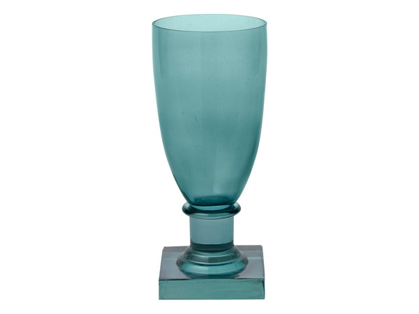 Coastel Living Collection Vase Glas Pokal Petrol