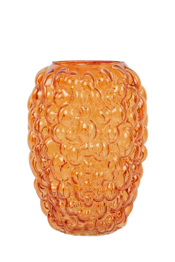 Light&Living Vase Alfredo Dunkel Orange 25cm