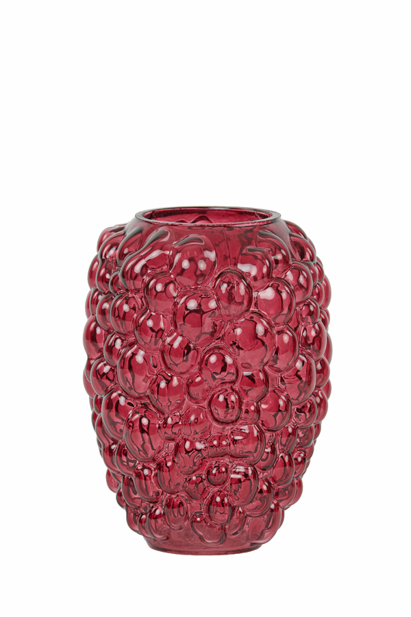 Light&Living Vase Alfredo Burgund 20cm