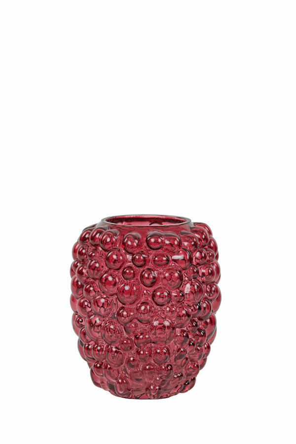 Light&Living Vase Alfredo Burgund 15cm