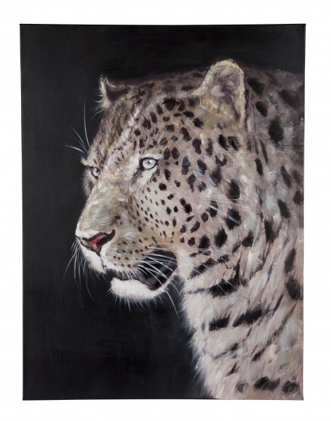 Wandbild Leopard Canvas