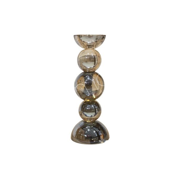 Colmore Kristallglas Kerzenhalter Gold|Bernstein 30cm