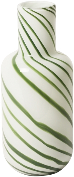Vase Swirl Candy Green 28cm