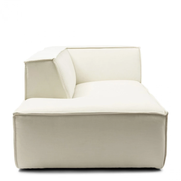 Riviera Maison Sofa  The Jagger Sparkling White Copperfield Weave